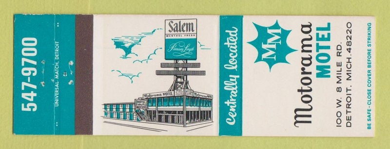 Motorama Motel - Matchbook (newer photo)